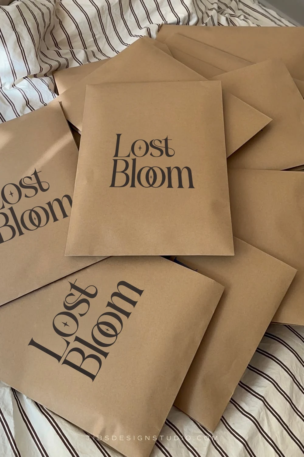 Lost Bloom paper packaging